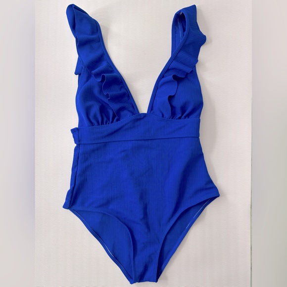 ROYAL BLUE ONE PIECE main image 1
